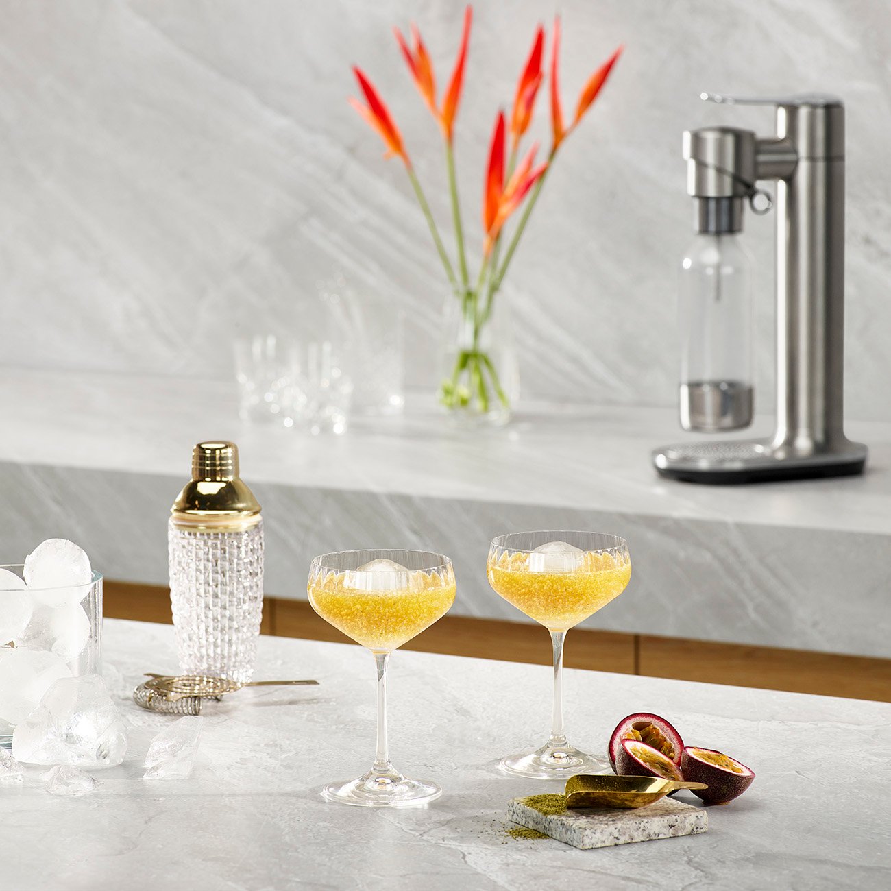 Machine à breuvages pétillants InFizz Fusion - Breville - Machine à eau gazeuse - - La Guilde Culinaire