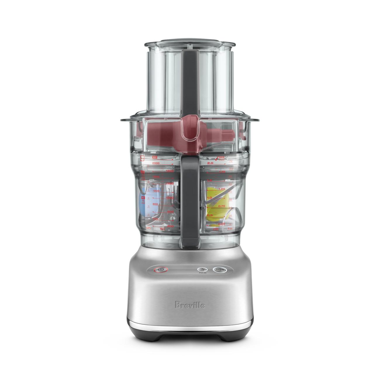 Robot Culinaire Le Paradice 9 - Breville Acier inoxydable brossé - Breville - Robot culinaire - BFP638BSS1BNA1 - La Guilde Culinaire