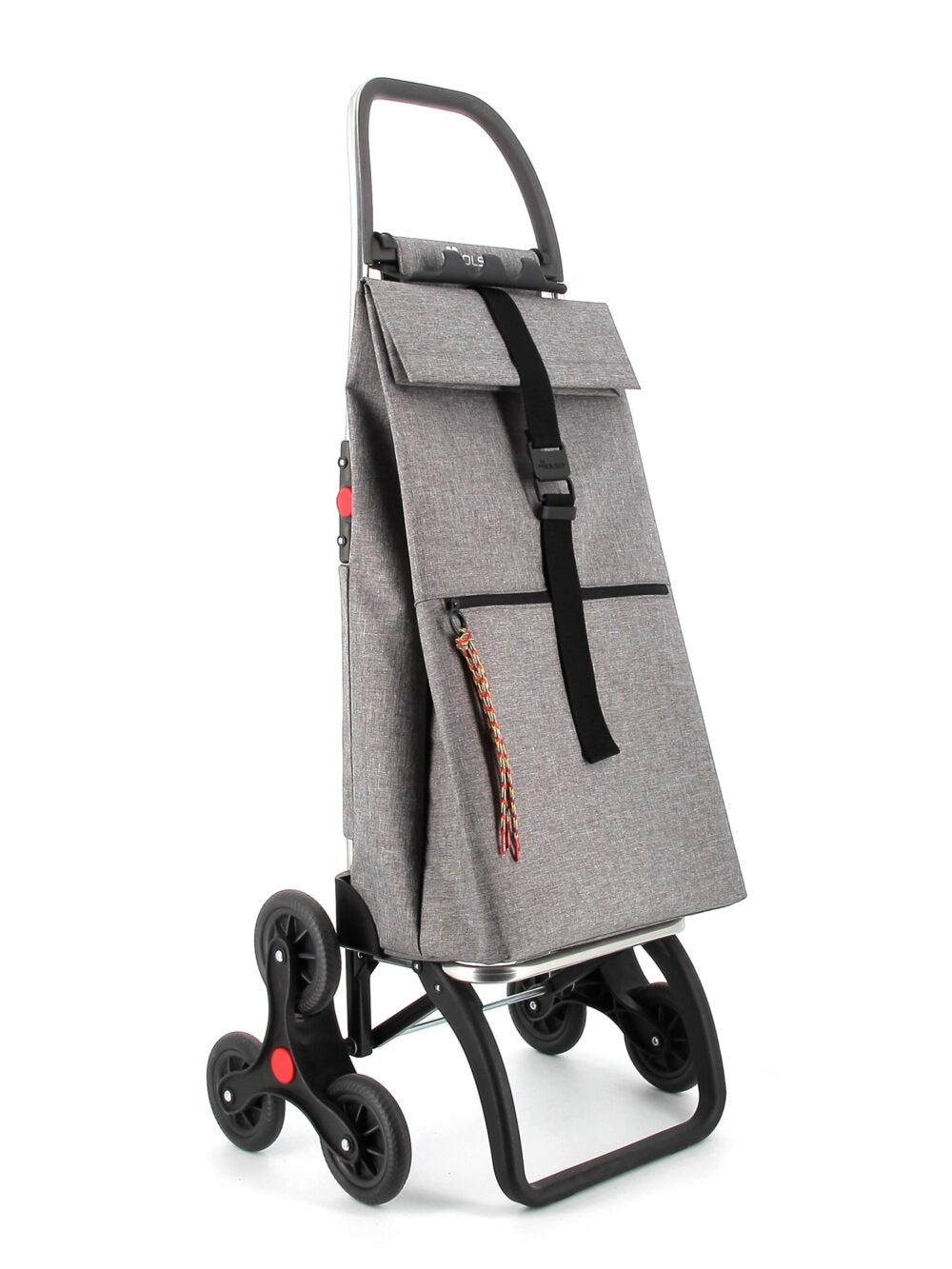 Chariot Big Tweed Logic 6 Roues Pliante Monte Escaliers Gris - Rolser - Sac à épicerie - BIG018GREY - La Guilde Culinaire