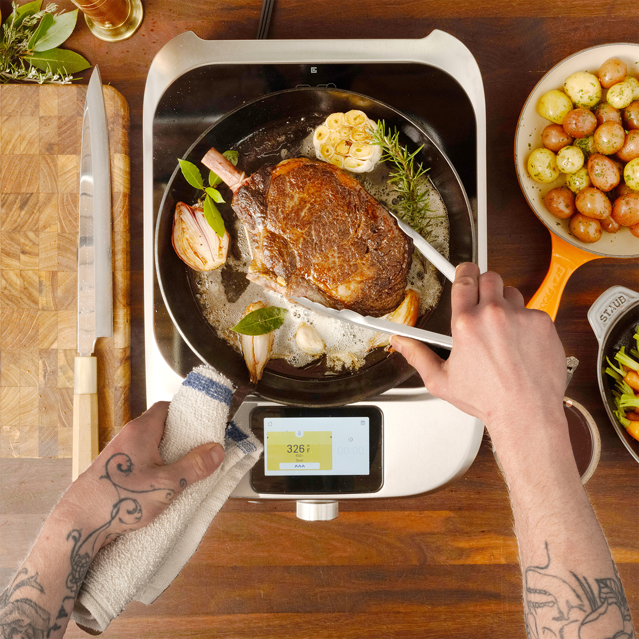 Plaque de cuisson à induction « The Control Freak home » - Breville - Plaque de cuisson - - La Guilde Culinaire