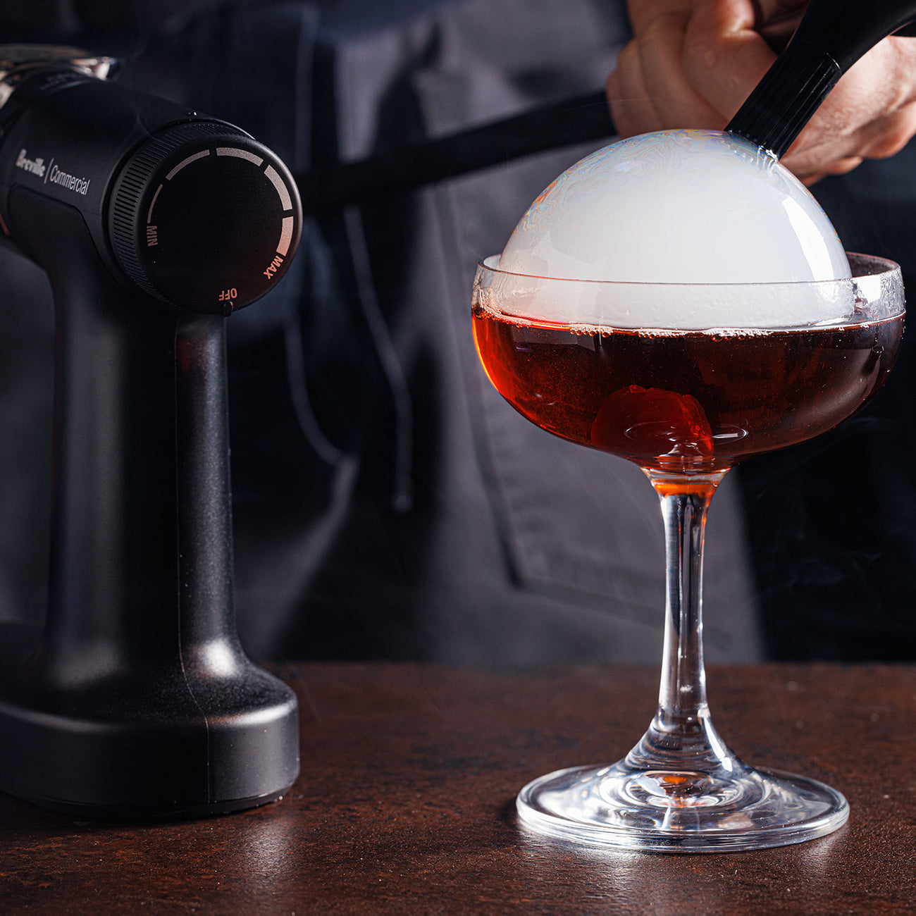 Kit The Smoke Bubble - Breville - Infuseur de fumée - - La Guilde Culinaire