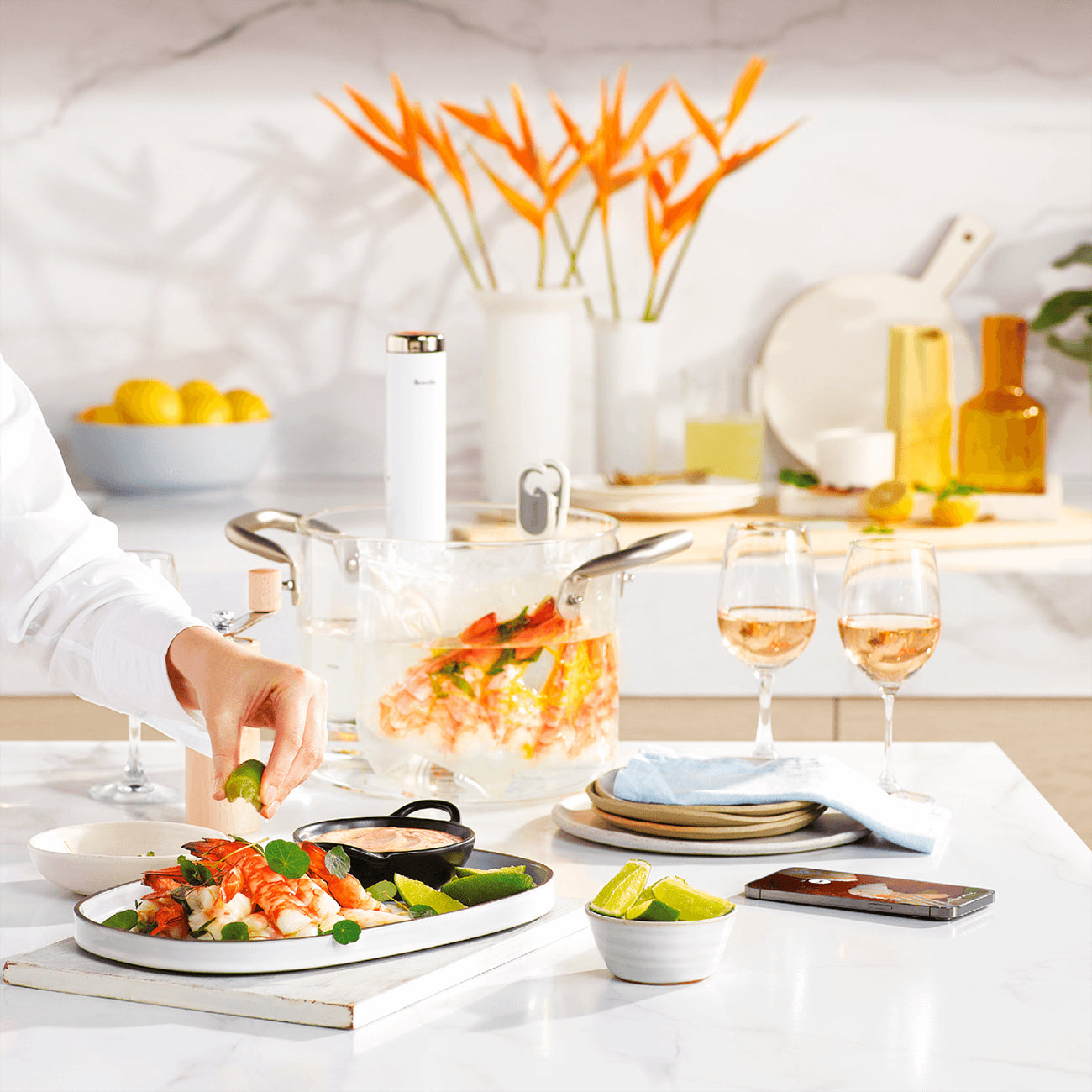 Joule Turbo Sous Vide – Acier inoxydable - Breville - Cuiseur sous-vide - - La Guilde Culinaire