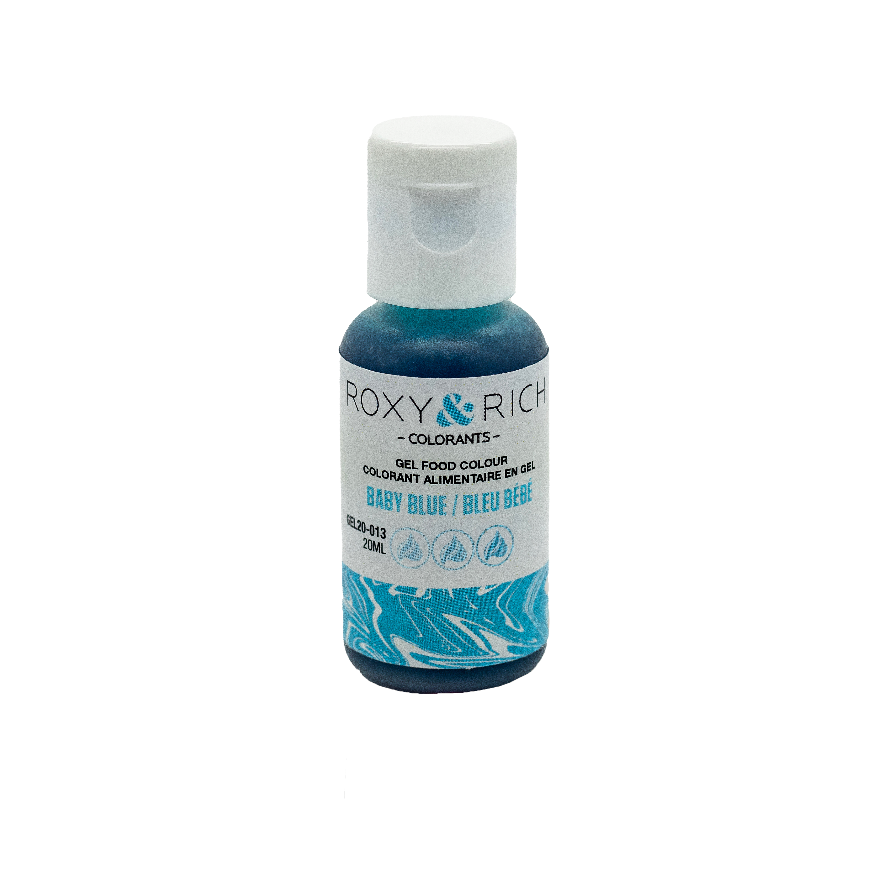 Gel colorant - Bleu Bébé (20ml) - Roxy & Rich - Colorant alimentaire - - La Guilde Culinaire