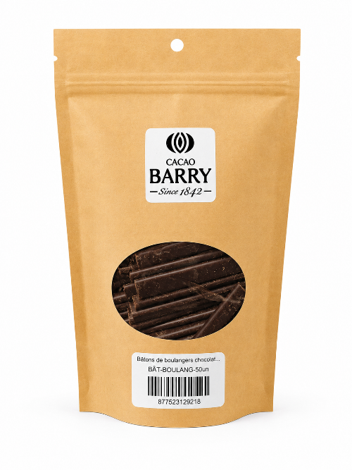 Bâtons de boulangers chocolat paquet de 50 - Cacao Barry - Bâton de boulanger - - La Guilde Culinaire