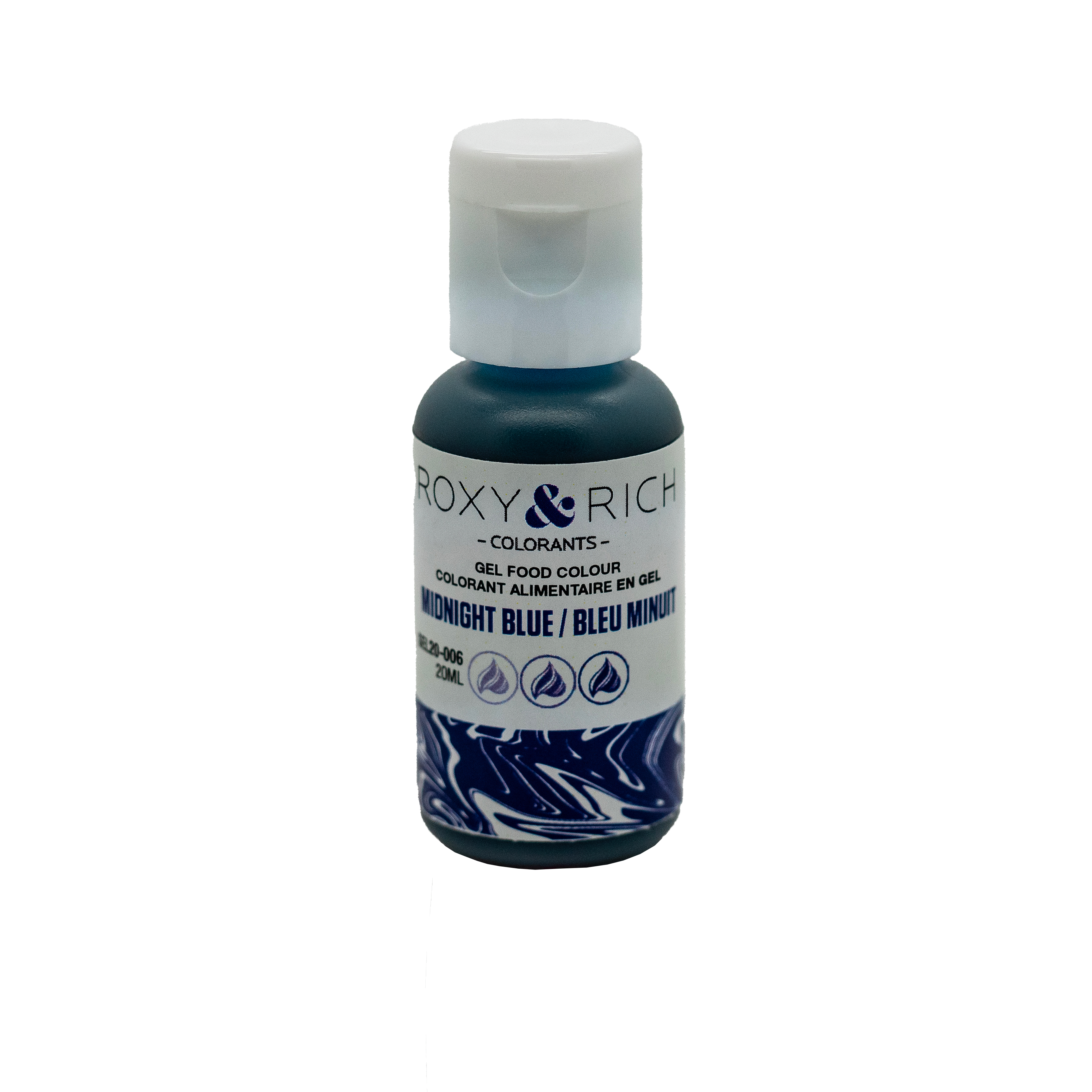 Gel colorant - Bleu Minuit (20ml) - Roxy & Rich - Colorant alimentaire - - La Guilde Culinaire
