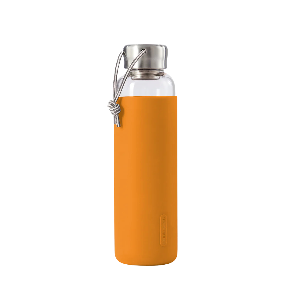 Bouteille d'eau en verre Orange - Black + Blum London - Bouteille d'eau - GR-WB-M003 - La Guilde Culinaire