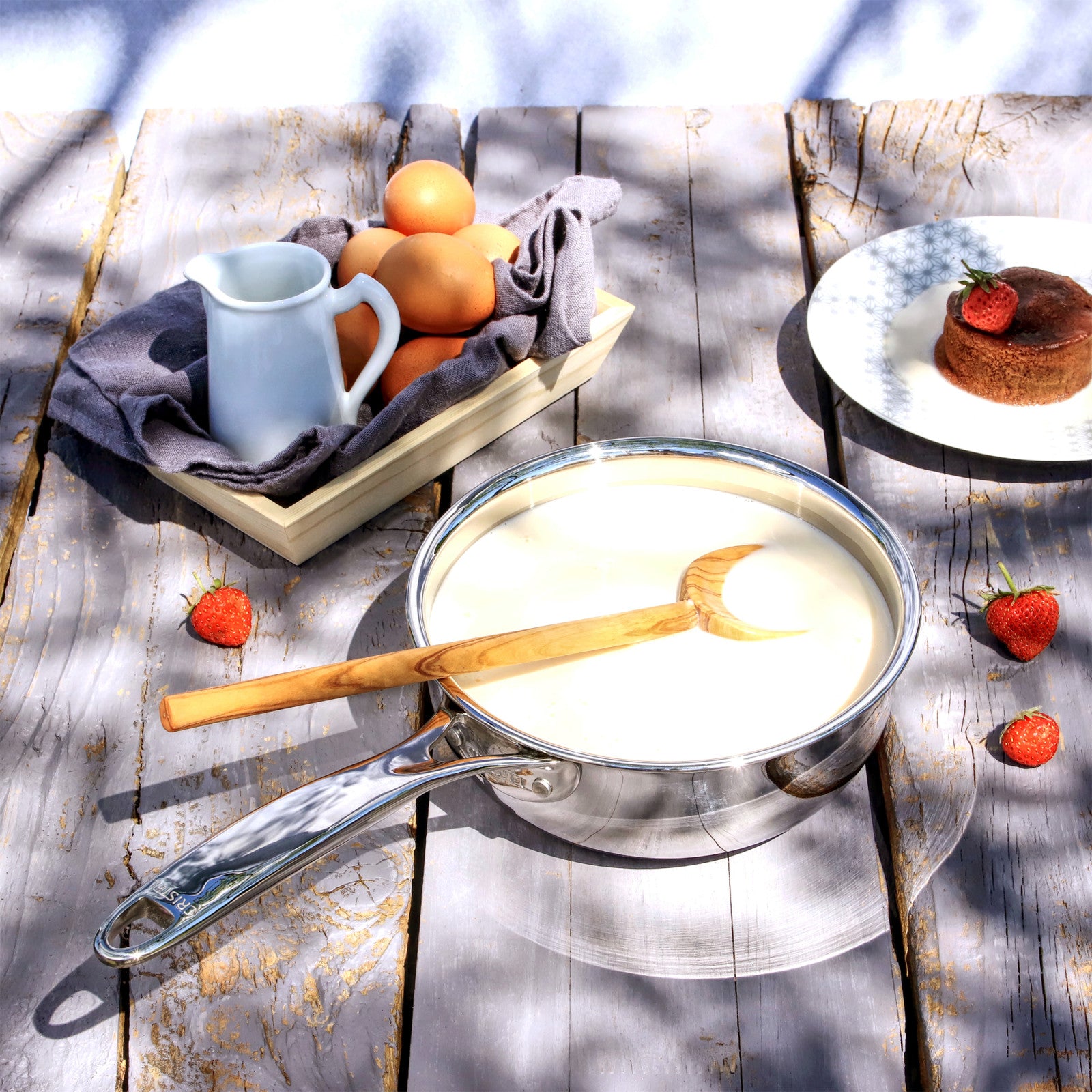 Casserole saucier - CASTEL'PRO - Cristel - Casserole - - La Guilde Culinaire