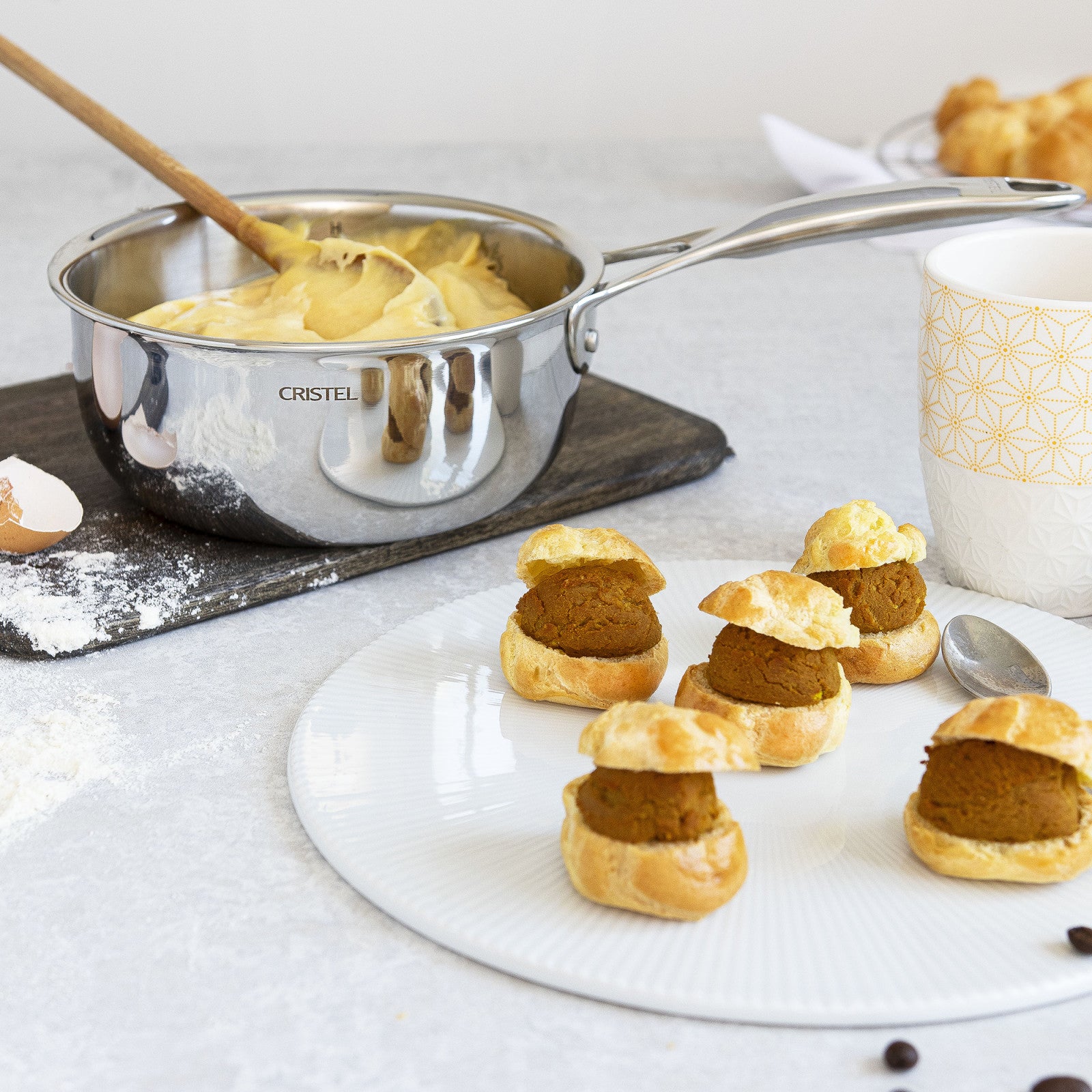 Casserole saucier - CASTEL'PRO - Cristel - Casserole - - La Guilde Culinaire