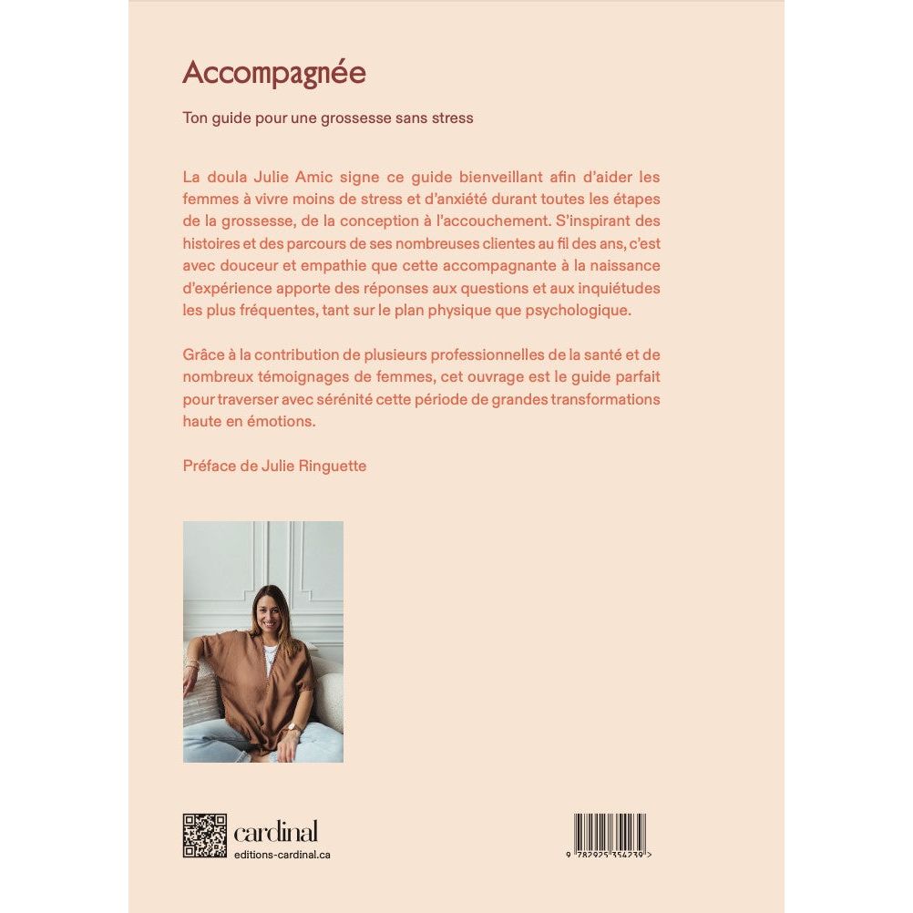 Accompagnée. Ton guide pour une grossesse sans stress ! - Cardinal Ed. - Livre - - La Guilde Culinaire