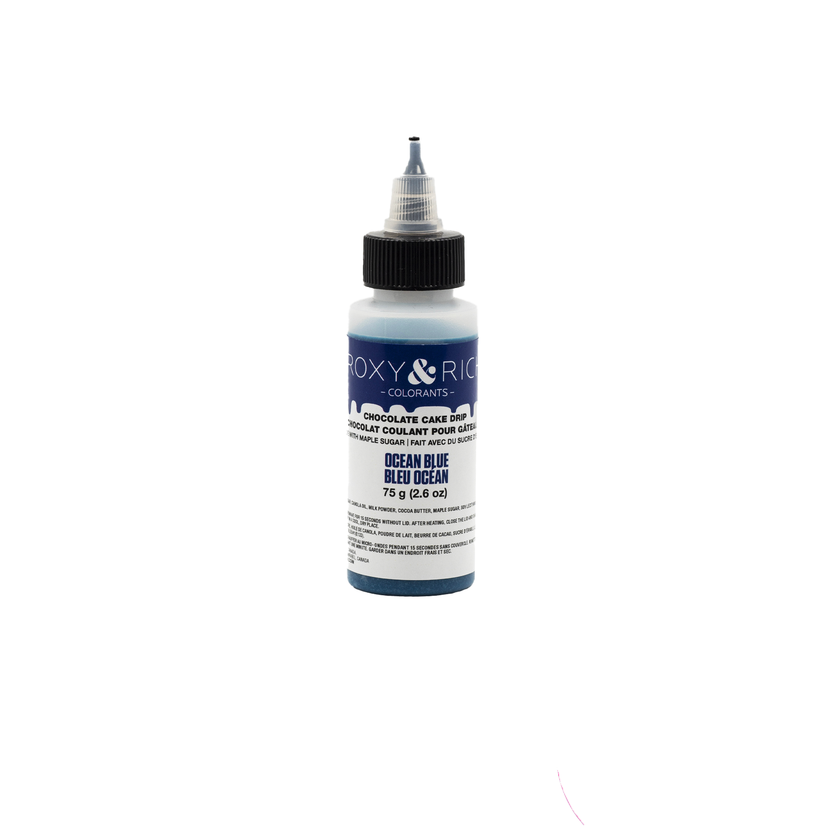 Chocolat Coulant pour Gâteau “Cake Drip” Bleu Océan 75g - Roxy & Rich - Chocolat coulant pour gâteau - CD2-007 - La Guilde Culinaire