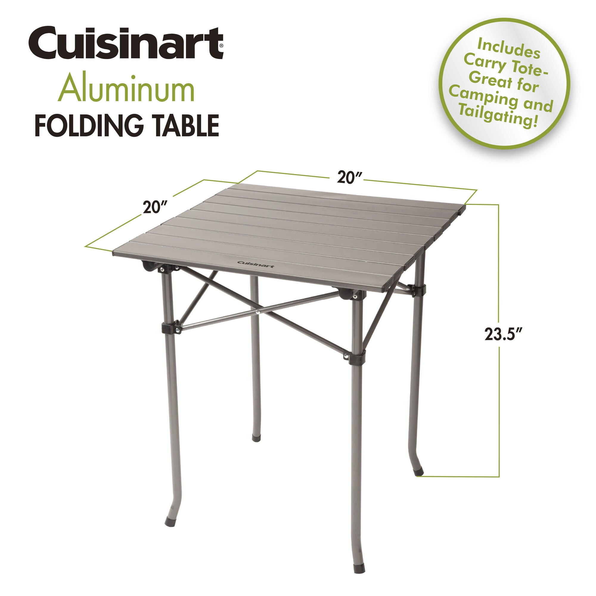 Table pliante en aluminium - Cuisinart - Table pliante - - La Guilde Culinaire