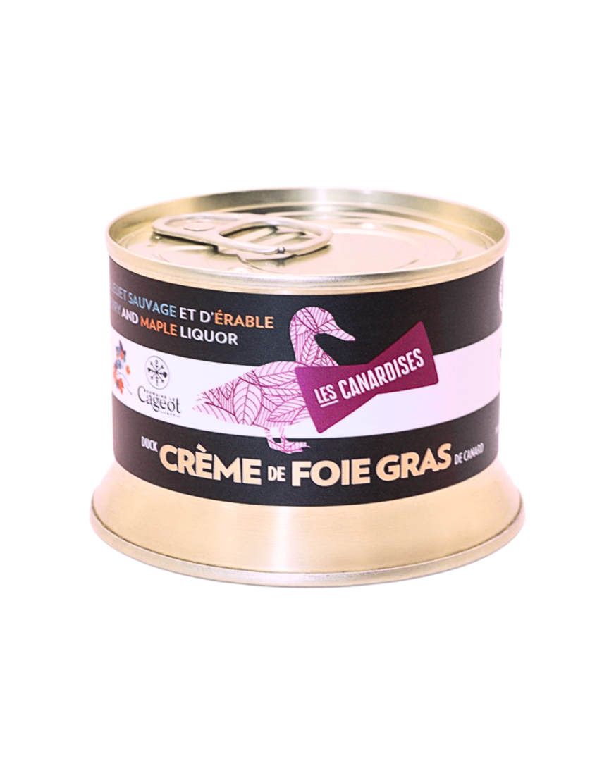 BB - MOUSSE de Foie Gras de canard – Érable et Bleuet - 140g