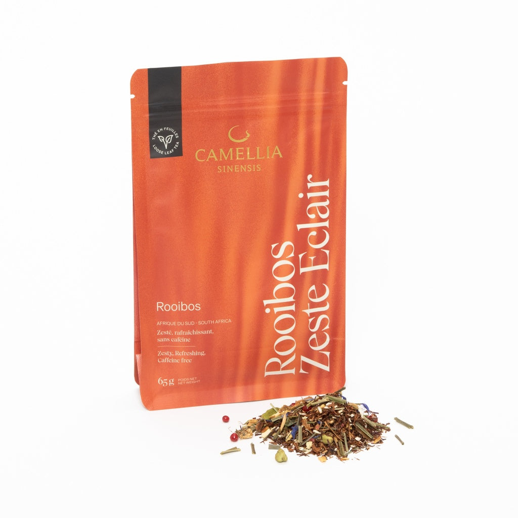 Rooibos Zeste Éclair (sac de 65g) - Camellia Sinensis - Thé et infusion - - La Guilde Culinaire