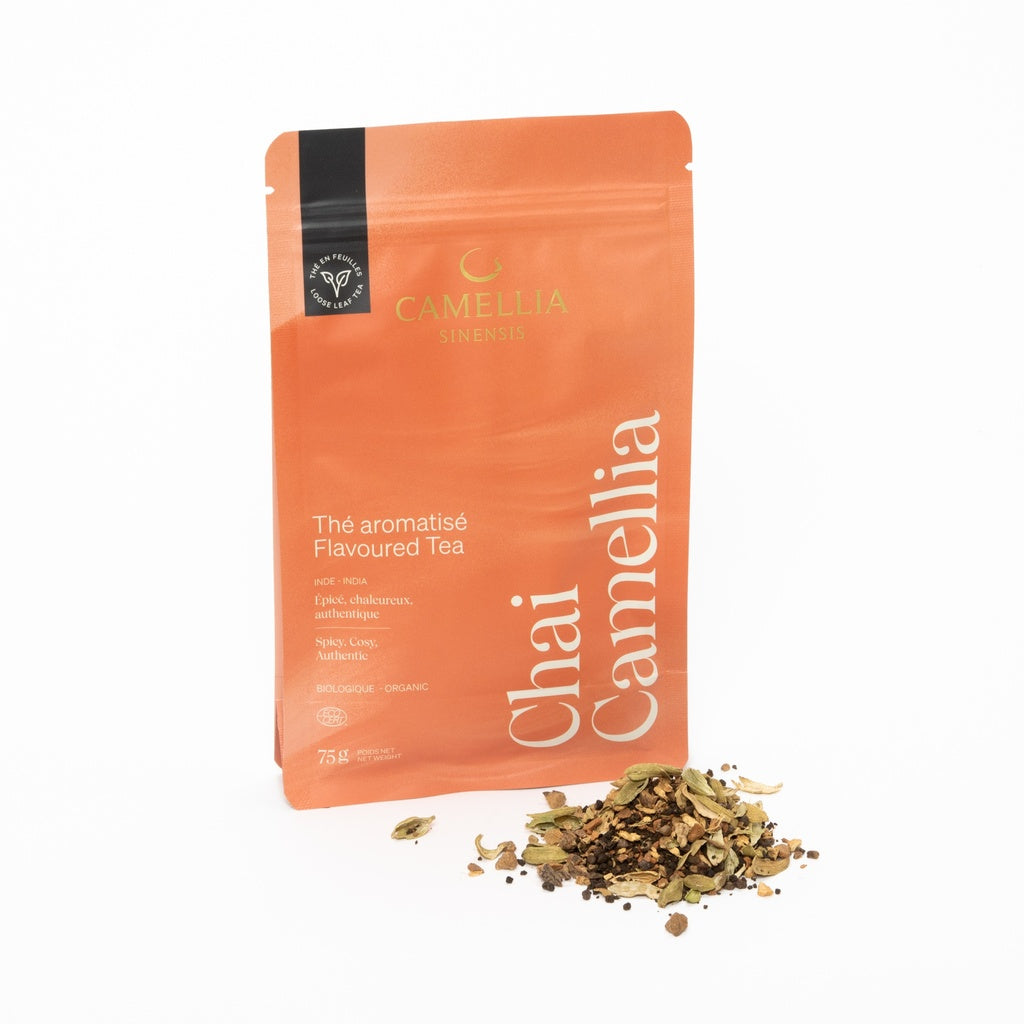 Chai Camellia biologique (sac de 75g) - Camellia Sinensis - Thé et infusion - - La Guilde Culinaire