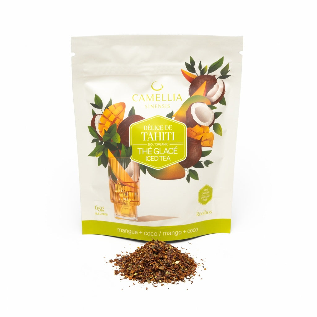 Thé glacé Délice de Tahiti biologique (65g) - Camellia Sinensis - Thé et infusion - - La Guilde Culinaire