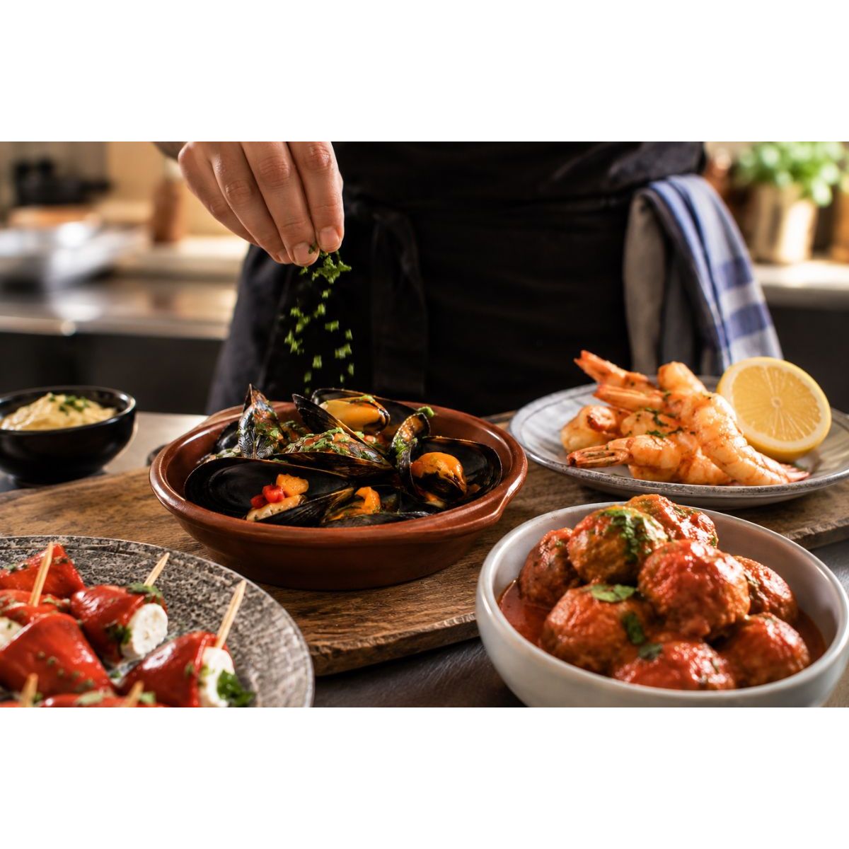 CUISINE ESPAGNOLE : 100% TAPAS… UNE EXPLOSION DE SAVEURS - La Guilde Culinaire - Cours - Cours de cuisine - - La Guilde Culinaire
