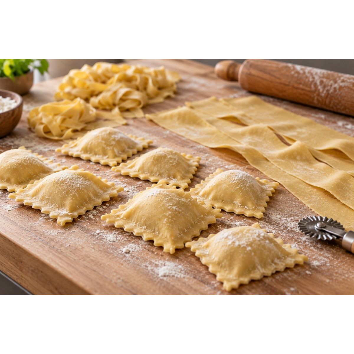 CUISINE ITALIENNE : RÉALISER DES PÂTES FRAÎCHES ET RAVIOLIS MAISON - La Guilde Culinaire - Cours - Cours de cuisine - - La Guilde Culinaire