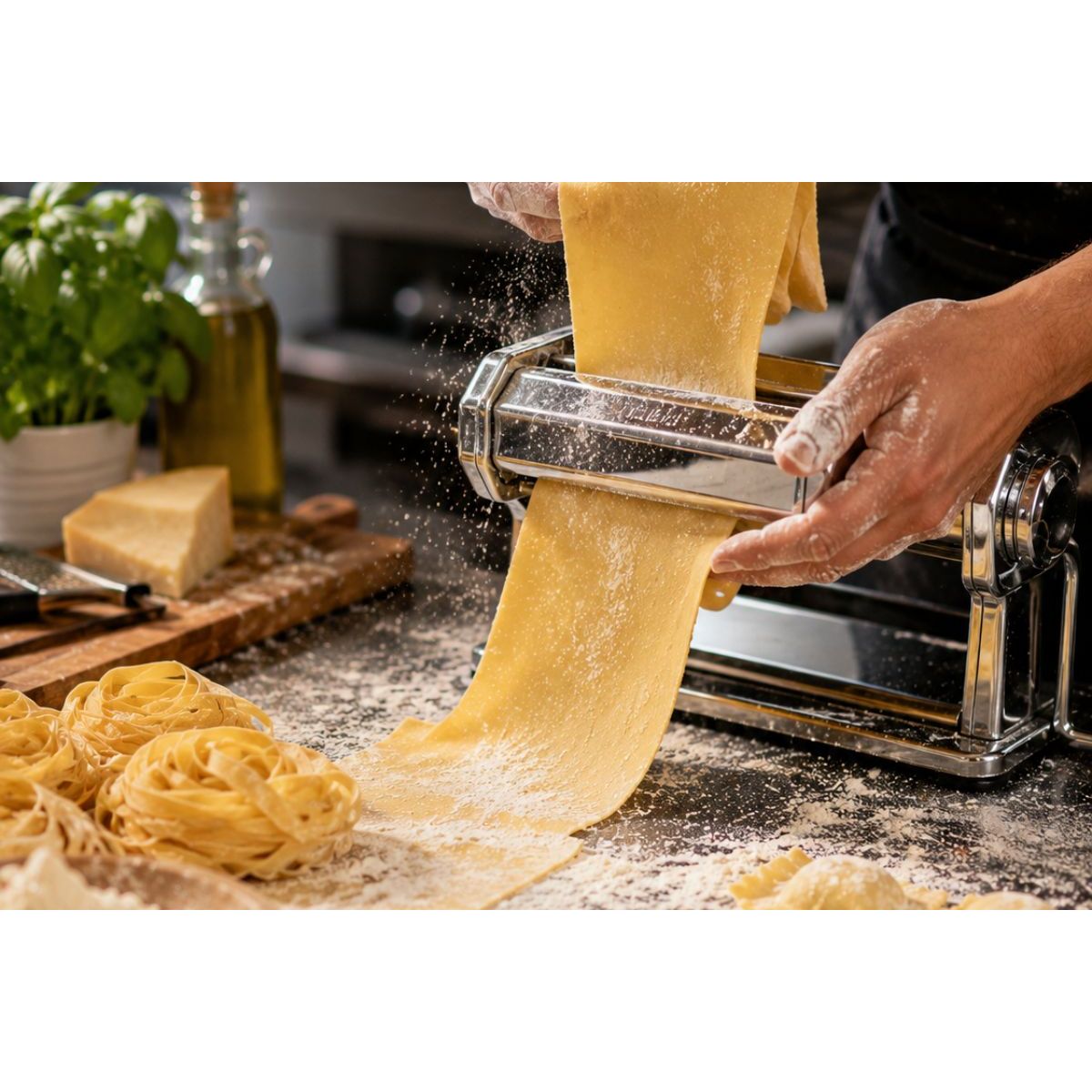 CUISINE ITALIENNE : RÉALISER DES PÂTES FRAÎCHES ET RAVIOLIS MAISON - La Guilde Culinaire - Cours - Cours de cuisine - - La Guilde Culinaire