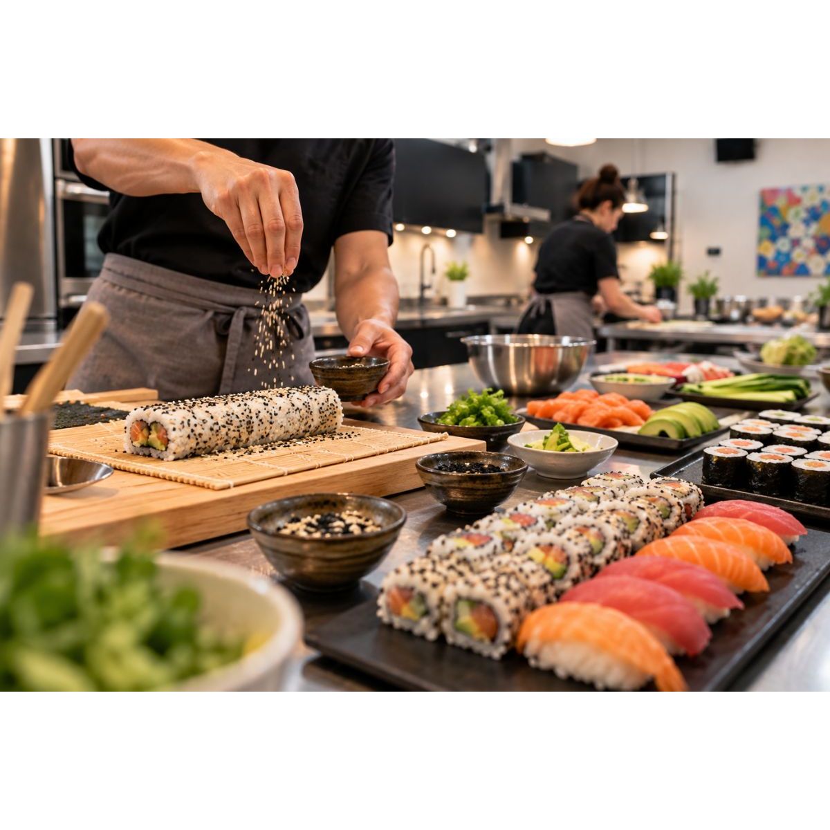 CUISINE JAPONAISE : INITIATION À L'ART DES SUSHIS 寿司 - La Guilde Culinaire - Cours - Cours de cuisine - - La Guilde Culinaire