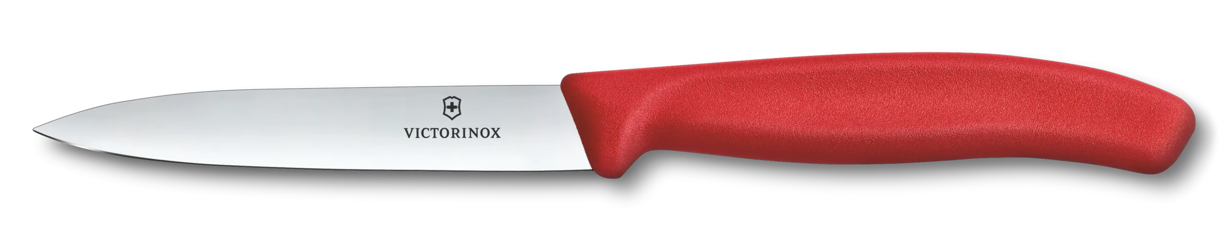 Swiss Classic Couteau d'office 10 cm (4″) Rouge - Victorinox - Couteau d'office - 6.7701 / 67701.C1 - La Guilde Culinaire