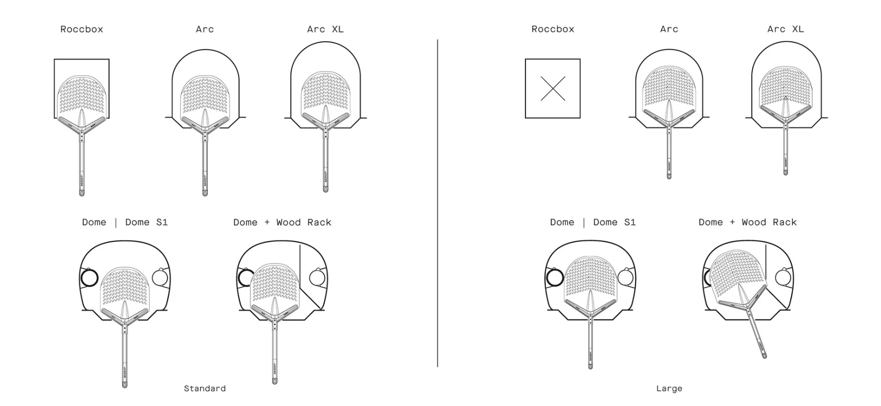 Pelle à pizza Balance placement - Gozney - Pelle à pizza - - La Guilde Culinaire