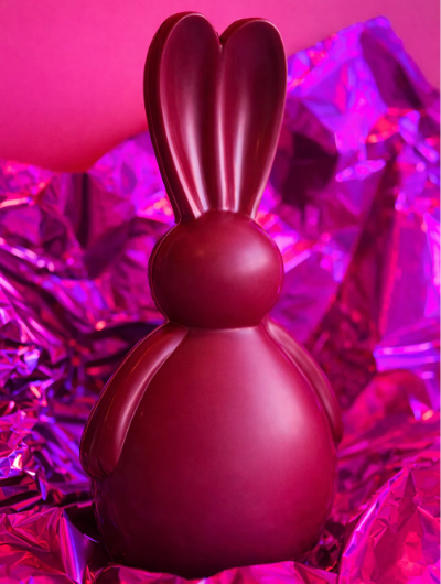 Lapin de Pâques - FRAMBOISE - Allo Simonne - Chocolat - - La Guilde Culinaire