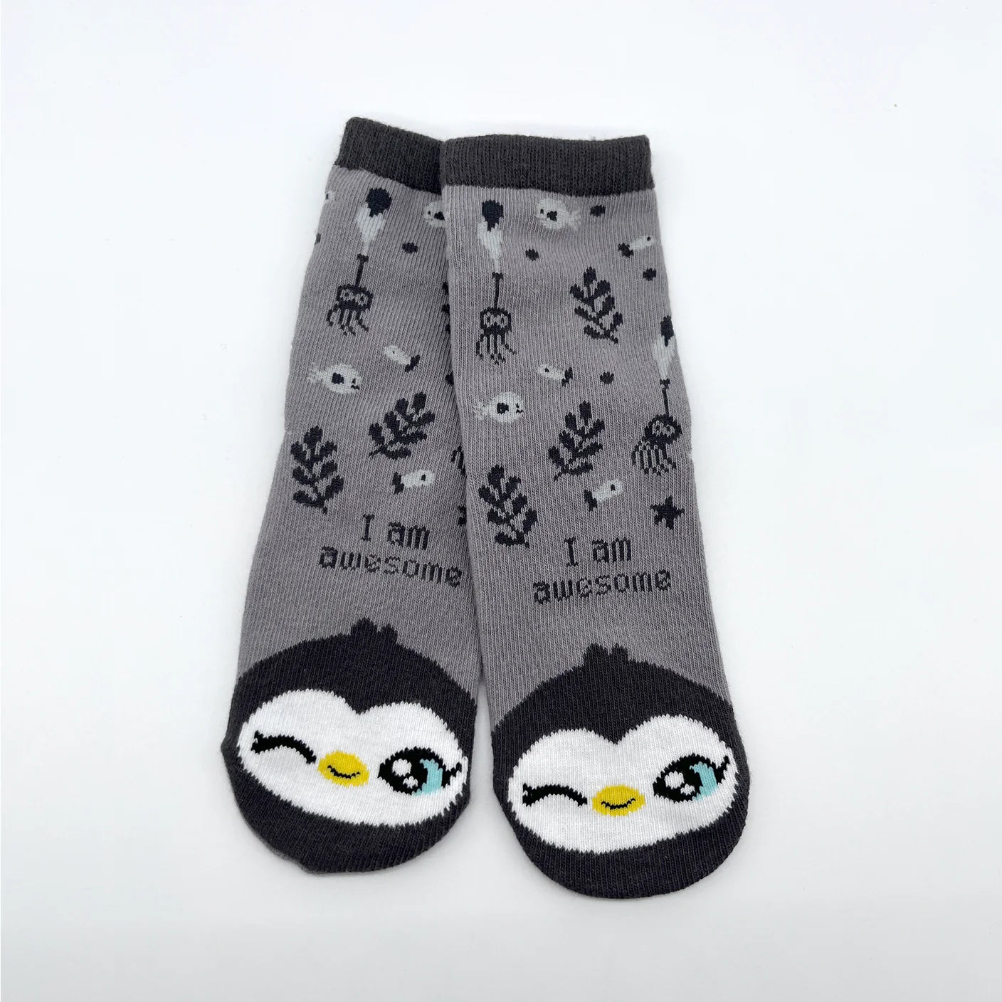 Chaussettes - Penguin - I am awesome! ! - Suyon Collection - Chaussettes - - La Guilde Culinaire