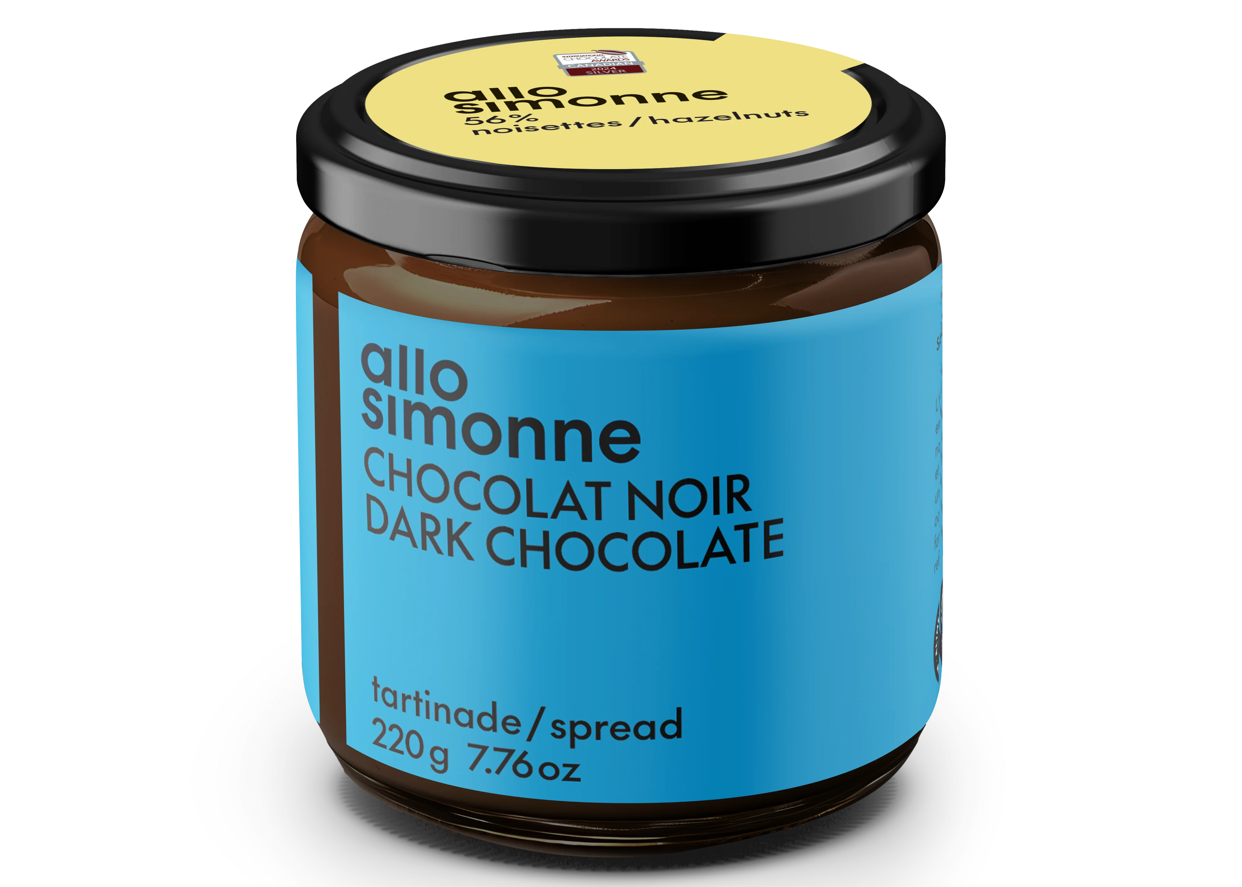 Tartinade Noisettes & Chocolat Noir - Allo Simonne - Tartinade - - La Guilde Culinaire