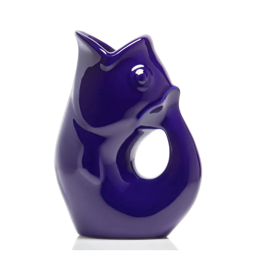 GurglePot - 354ml (12 oz) - Le Pichet Qui Gargouille (Moyen) Bleu Cobalt - GurglePot - Pichet et carafe - C6-GGP-CO03 - La Guilde Culinaire
