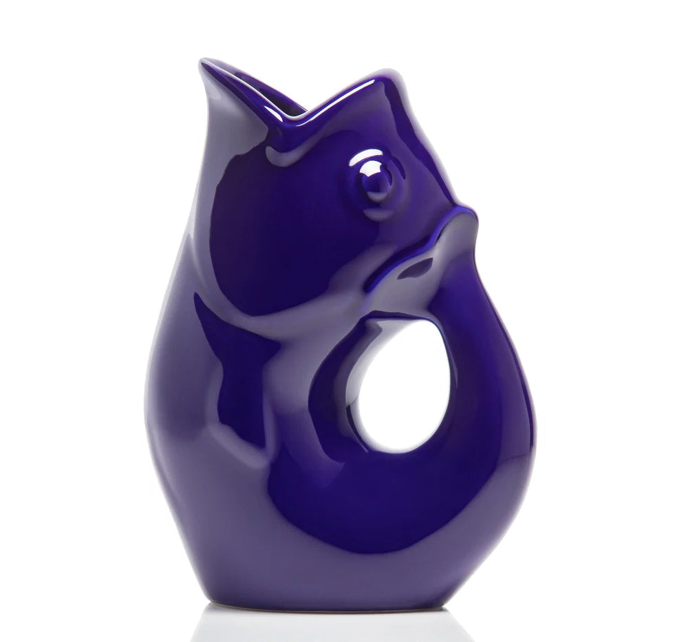 GurglePot - 354ml (12 oz) - Le Pichet Qui Gargouille (Moyen) Bleu Cobalt - GurglePot - Pichet et carafe - C6-GGP-CO03 - La Guilde Culinaire