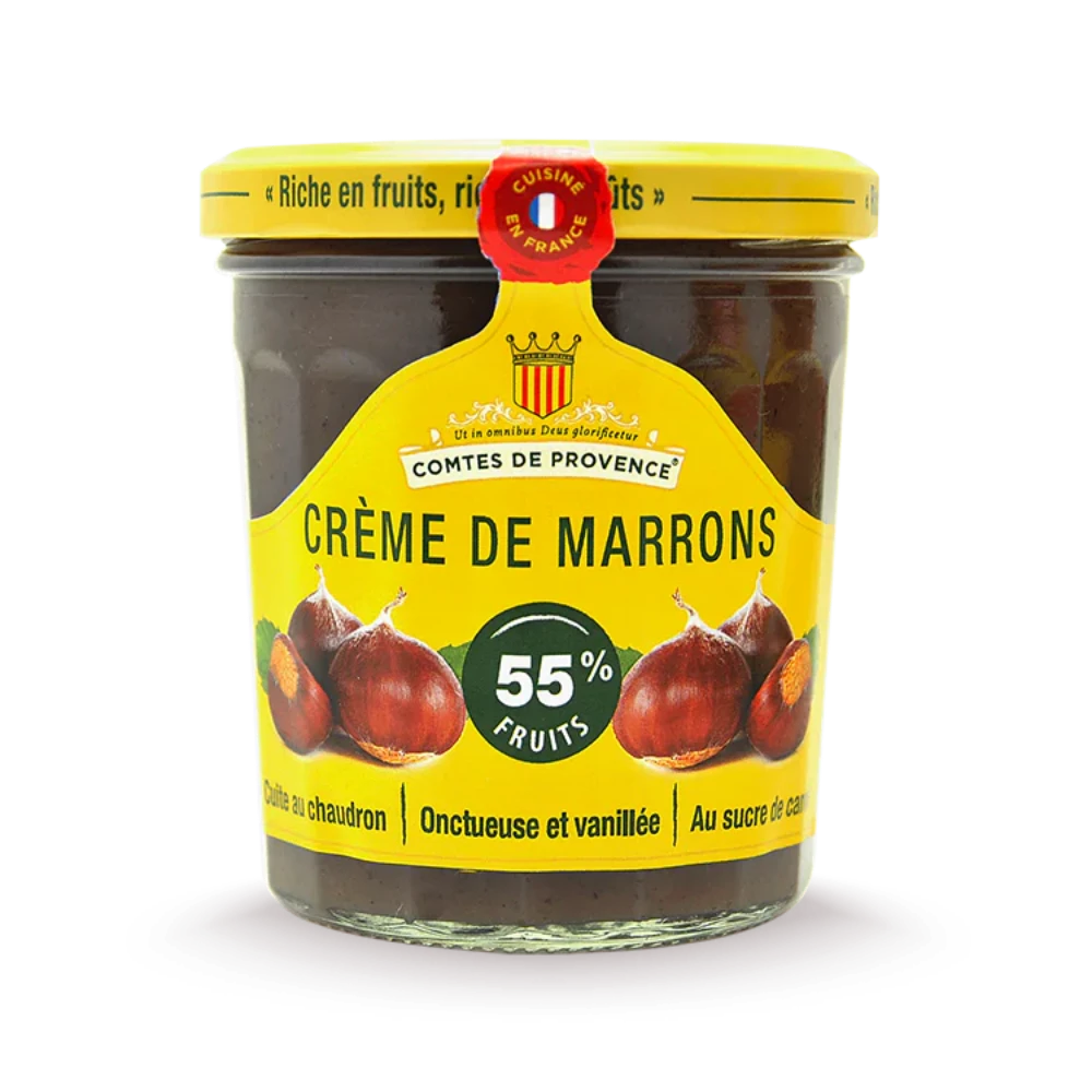 Crème de marrons 370 g / 13,05 oz - Comtes de Provence - Comtes de Provence - Confiture - - La Guilde Culinaire