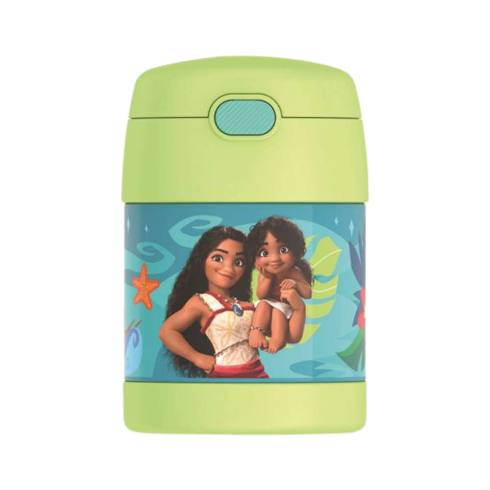 Contenant alimentaire FUNtainer avec cuillère 10oz (290 ml) - Moana - Thermos - Contenant pour aliment - - La Guilde Culinaire