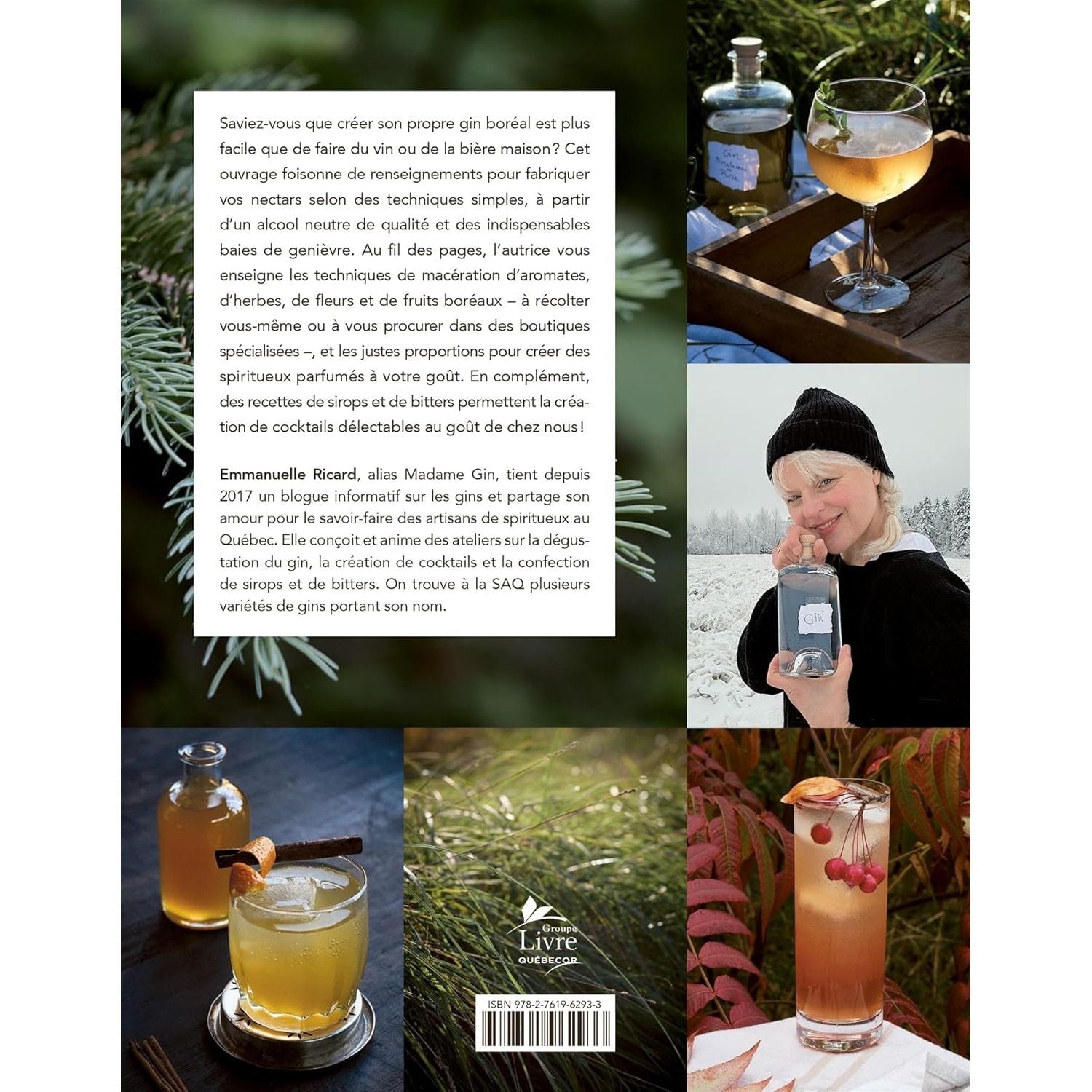 Créer son gin boréal sans alambic ni complication - De L'Homme Ed. - Livre de cuisine - - La Guilde Culinaire