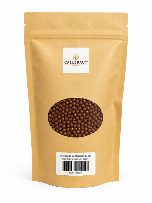 Crispearls au chocolat au lait 400GR - Callebaut - Chocolat au lait - CRISPEARL CHOCO LAIT 400GR - La Guilde Culinaire