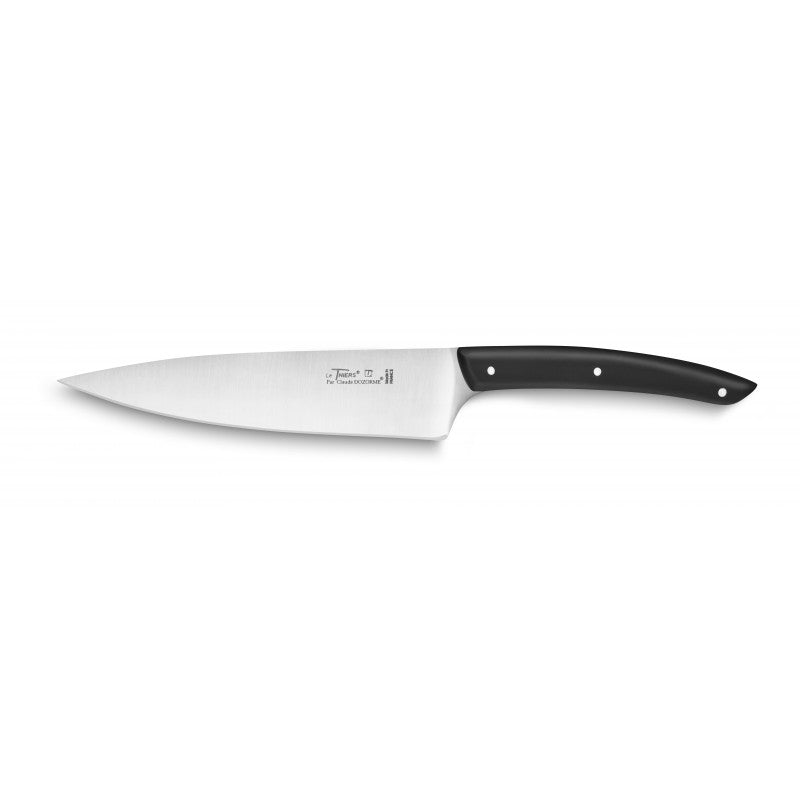 Couteau de chef 15cm Le Thiers lame satinée Bakélite Noir - Claude Dozorme - Couteau de table - D6.90.114.90M - La Guilde Culinaire