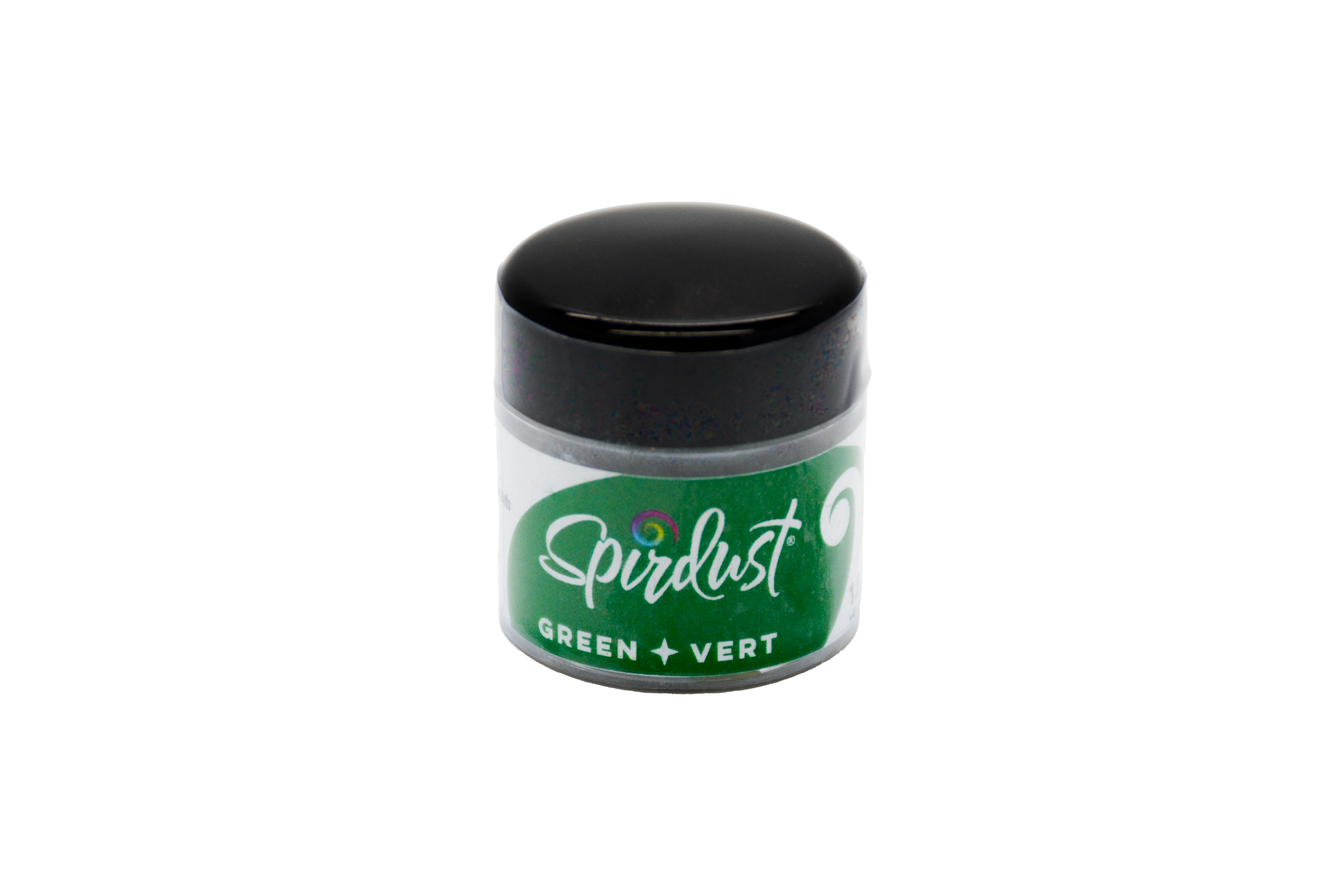 Poudres brillantes comestibles pour boissons - VERT - SPIRDUST 1.5g - Roxy & Rich - Colorant pour boisson - SPIR2-012 - La Guilde Culinaire