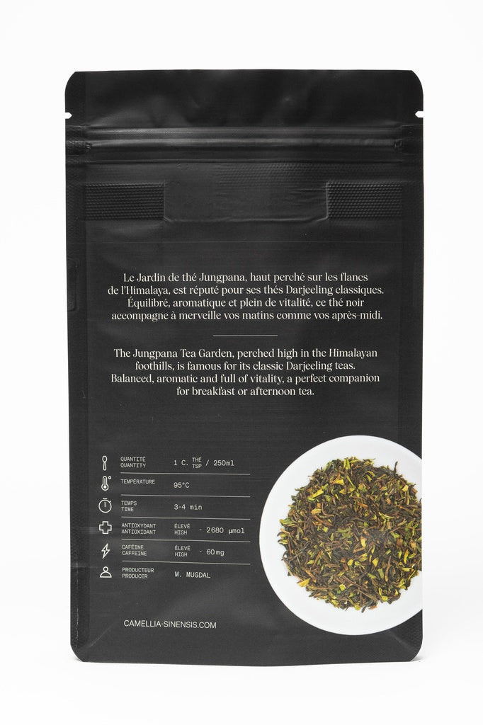 Darjeeling Jungpana (sac de 65g) - Camellia Sinensis - Thé et infusion - - La Guilde Culinaire