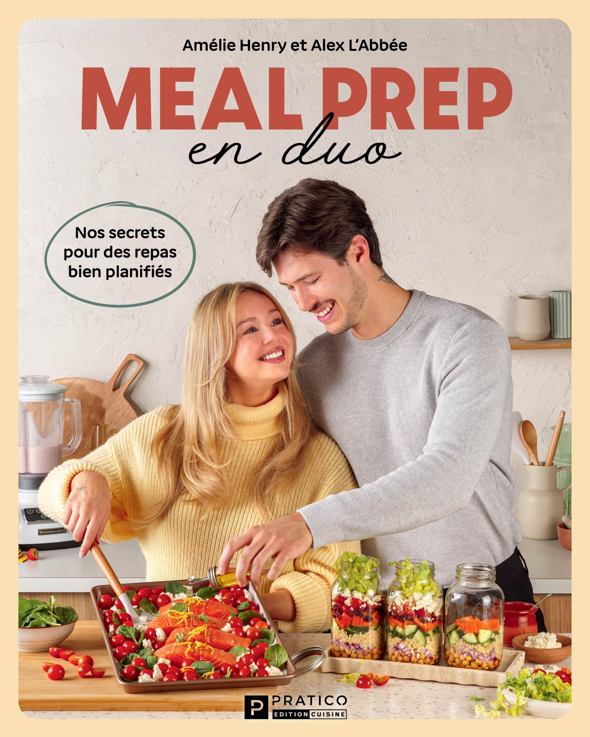 Meal prep en duo - Pratico Ed. - Livre de cuisine - - La Guilde Culinaire