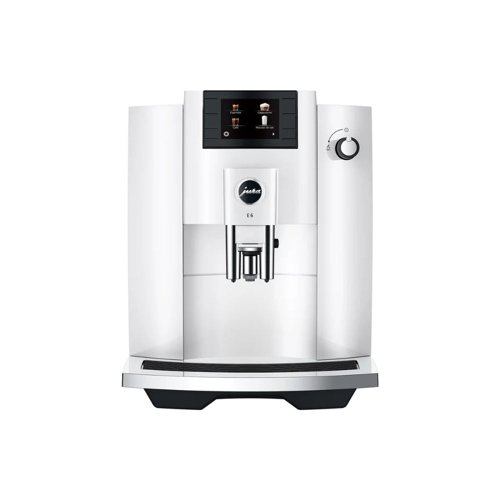 Machine espresso JURA E6 Piano White - JURA - Machine à espresso - JU15559 - La Guilde Culinaire