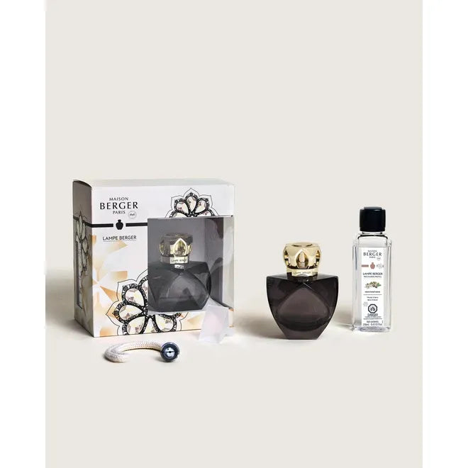 Coffret lampe Berger Eternity Noire - Maison Berger Paris - Coffret Lampe Berger - - La Guilde Culinaire
