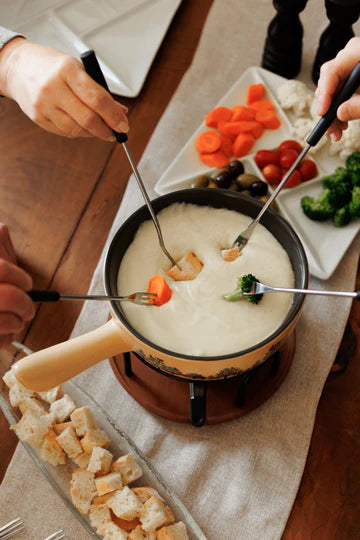 JURA Set à fondue 9 pièces - Swissmar - Service à fondue - - La Guilde Culinaire
