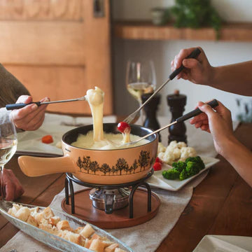 JURA Set à fondue 9 pièces - Swissmar - Service à fondue - - La Guilde Culinaire
