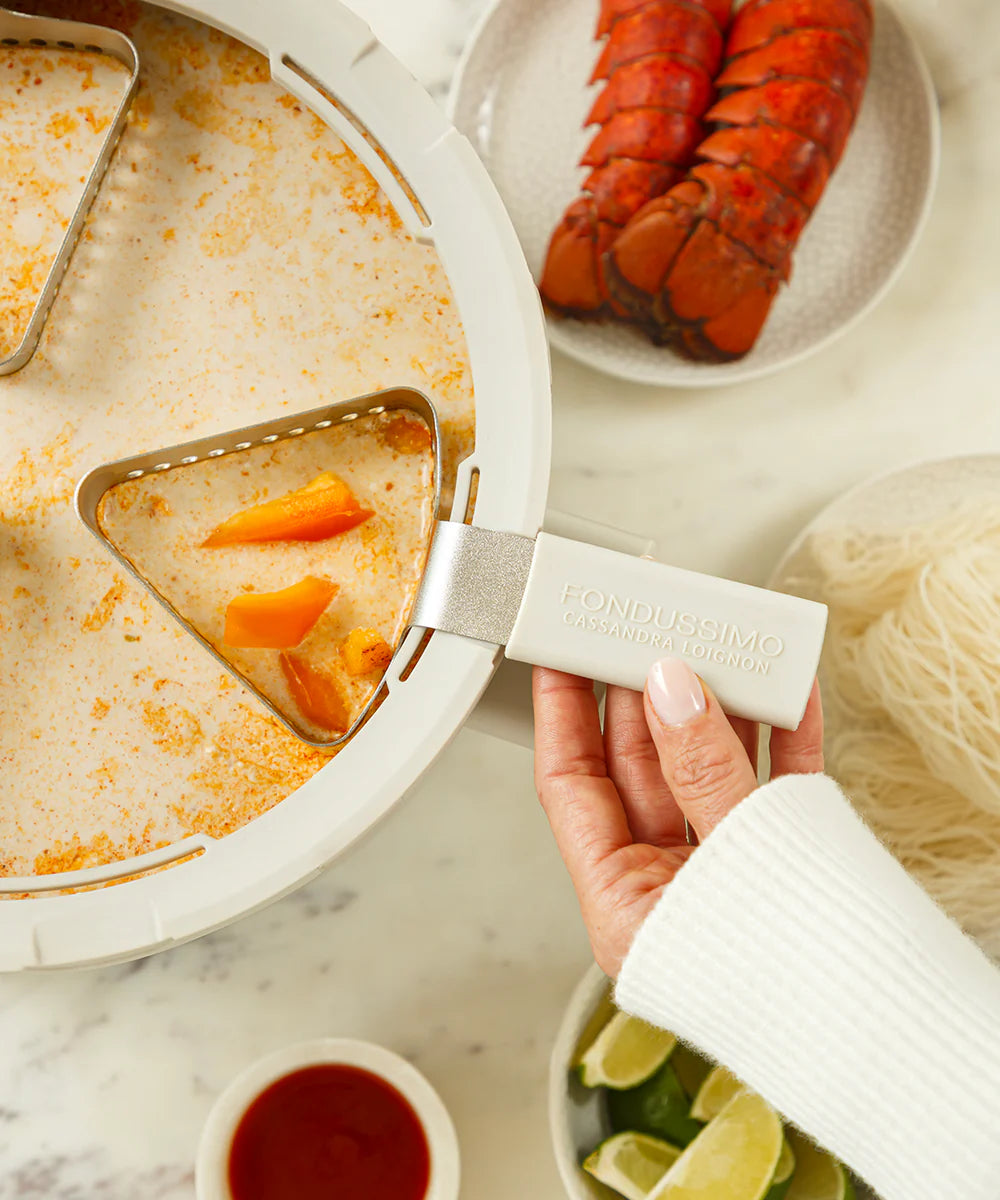 Ensemble à fondue Evolution édition Cassandra Loignon - Fondussimo - Service à fondue - - La Guilde Culinaire