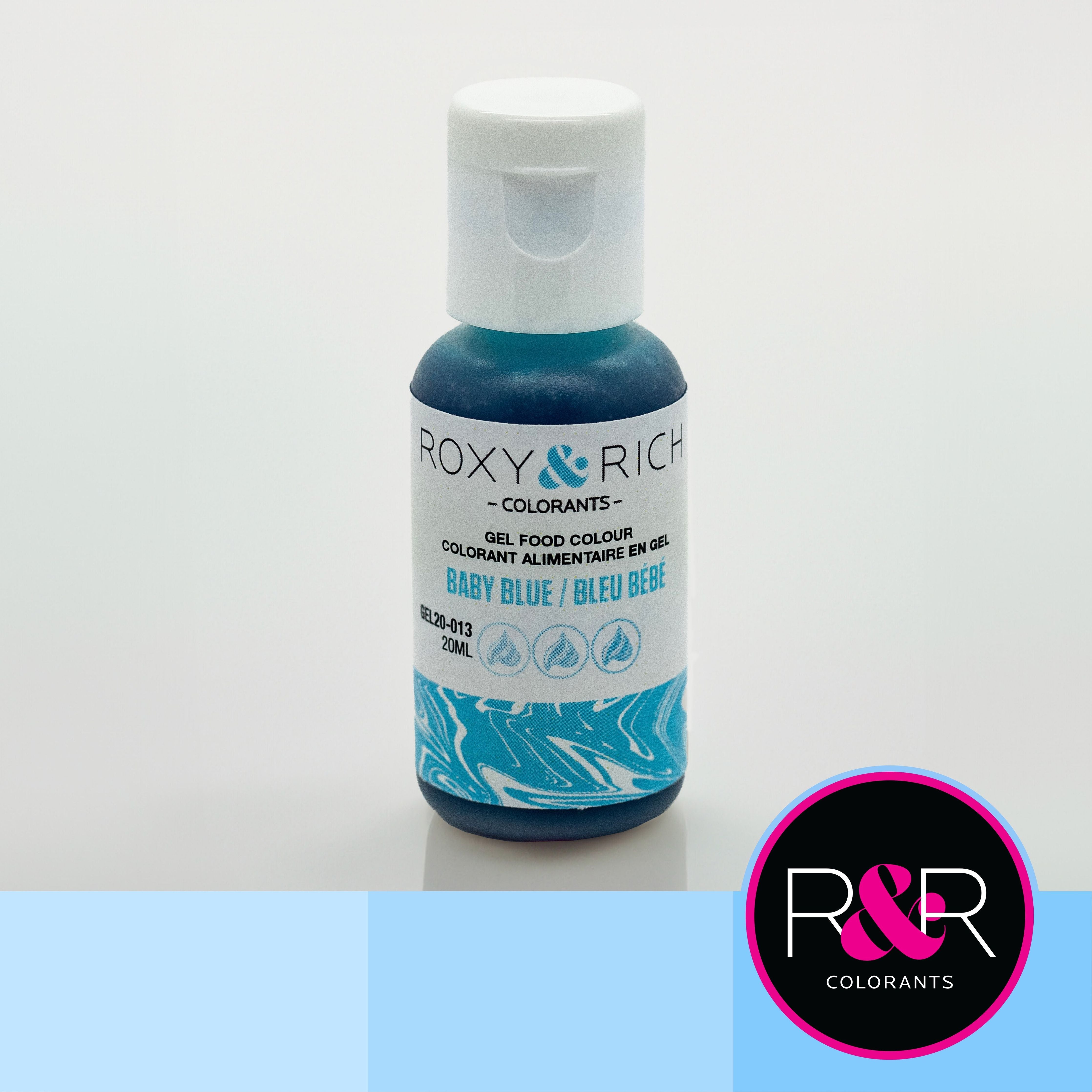 Gel colorant - Bleu Bébé (20ml) - Roxy & Rich - Colorant alimentaire - - La Guilde Culinaire