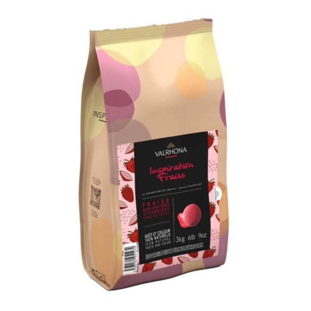 Chocolat Inspiration Fraise, Valrhona 3 kg / 6.61lbs - Valrhona - Chocolat - 883050 - La Guilde Culinaire