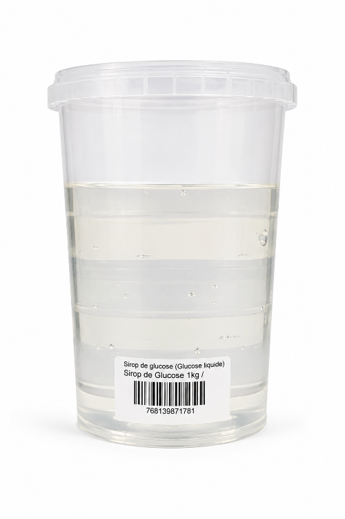 Sirop de glucose (Glucose liquide) 1 kg - La Guilde Culinaire - Produit moléculaire - Sirop de Glucose 1kg - La Guilde Culinaire