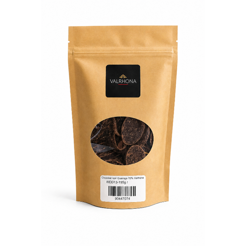 Chocolat noir Guanaja 70% Valrhona 195 g / 0.43 lbs - Valrhona - Chocolat noir - 883013-195g - La Guilde Culinaire