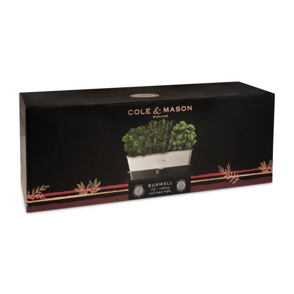Jardinière pour fines herbes avec réservoir 3-Pcs de Cole & Mason - Cole & Mason - Jardinière - - La Guilde Culinaire