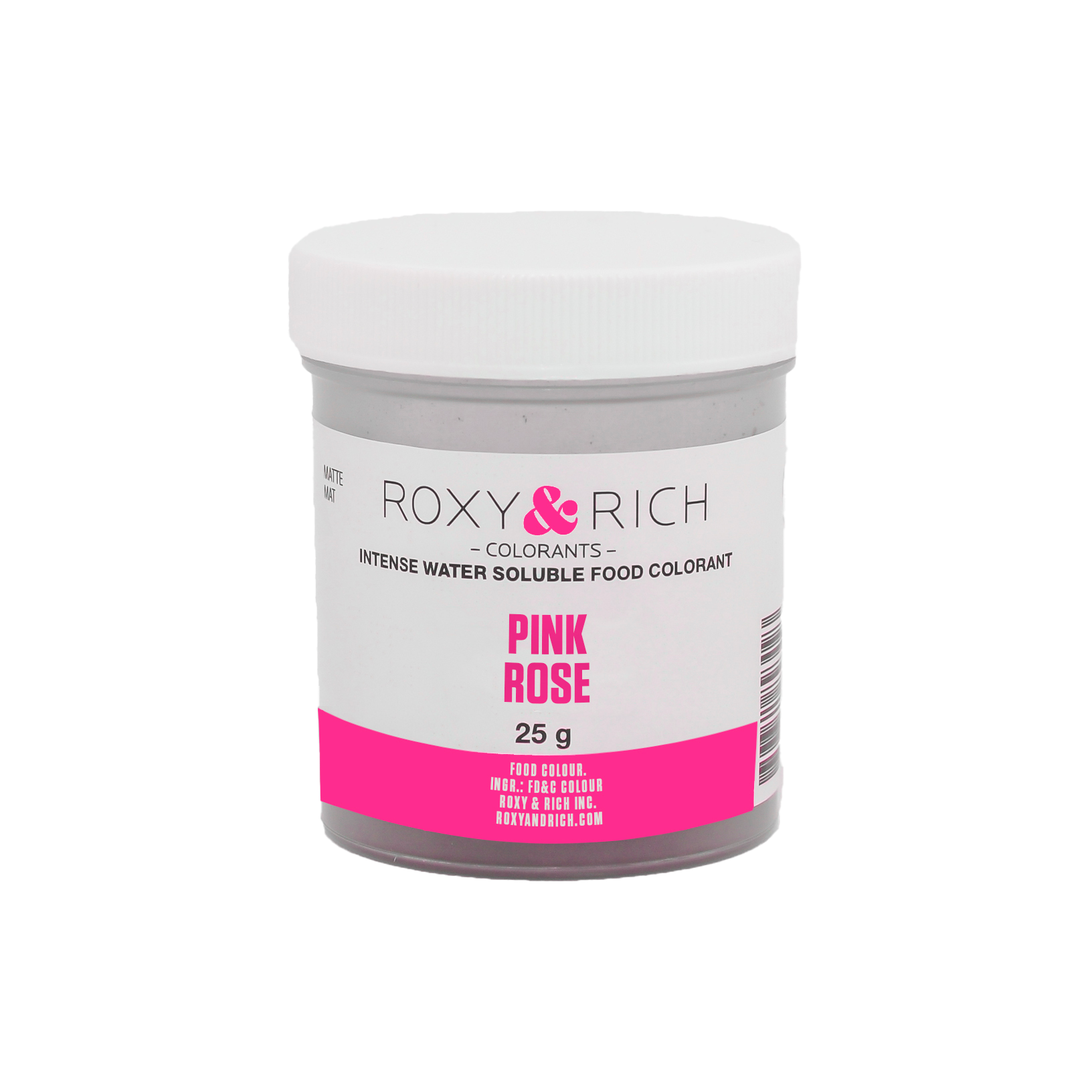 Colorant alimentaire hydrosoluble Rose 25g - Roxy & Rich - Colorant alimentaire hydrosoluble - H25-016 - La Guilde Culinaire