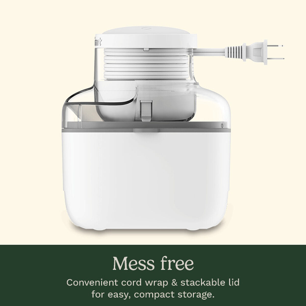 Sorbetière compacte pour une tasse - Cuisinart - Sorbetière et turbine à glace - - La Guilde Culinaire